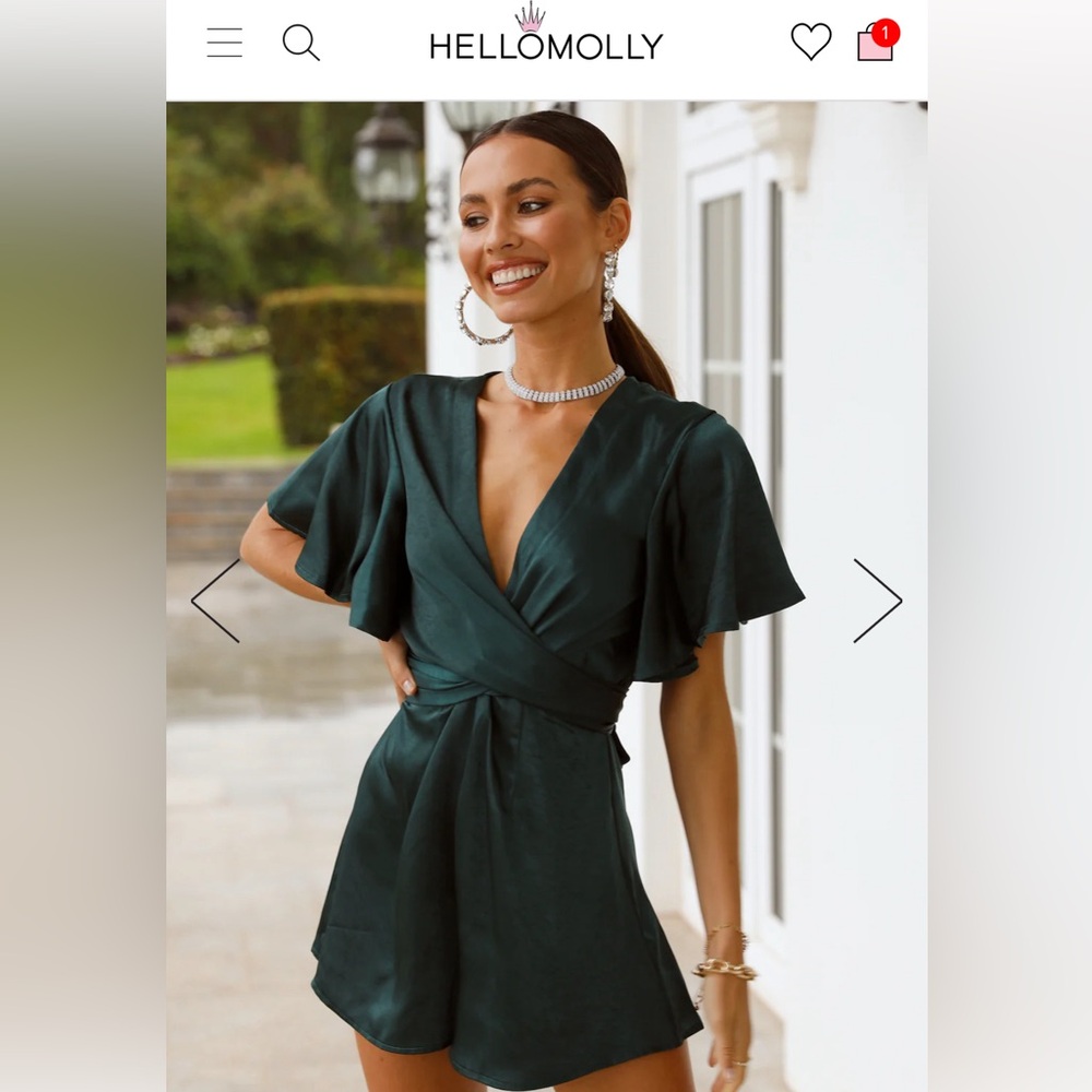Hello Molly romper